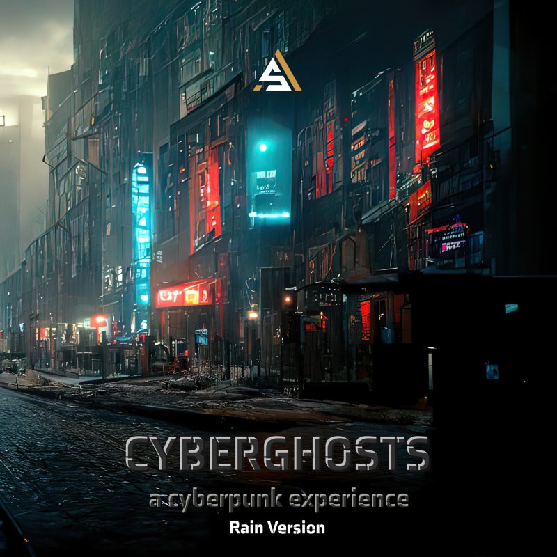 Cyberghosts Rain Version by Ambient Studio / Frank Wienands - Ambient, Cyberpunk, Distopia & Relaxing Music